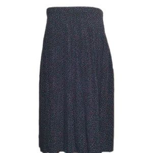 Pink Turquoise full skirt